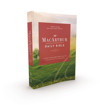 The Nkjv, MacArthur Daily Bible, 2nd Edition, Paperback, Comfort Print: A Journey Through God's Word in One Year (MacArthur John F.)(Paperback)