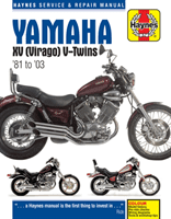 Yamaha XV (Virago) V-Twins (81 - 03) (Haynes Publishing)(Paperback / softback)