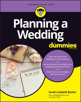 Planning a Wedding for Dummies (Barker Sarah Lizabeth)(Paperback)