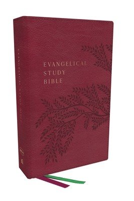 Nkjv, Evangelical Study Bible, Leathersoft, Rose, Red Letter, Comfort Print: Christ-Centered. Faith-Building. Mission-Focused. (Thomas Nelson)(Imitation Leather)
