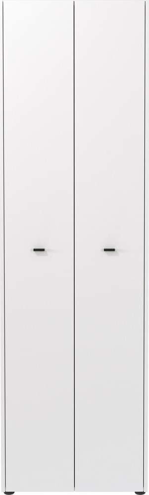 Bílá/přírodní šatní skříň 59x198 cm Lucena – Germania