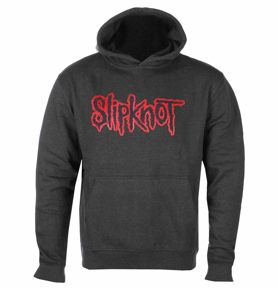 mikina s kapucí pánské Slipknot - Logo - ROCK OFF - SKHD01MG S