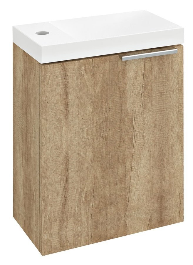 Sapho LATUS X umyvadlová skříňka 39,4x50x22cm, dub alabama