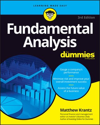 Fundamental Analysis for Dummies (Krantz Matthew)(Paperback)
