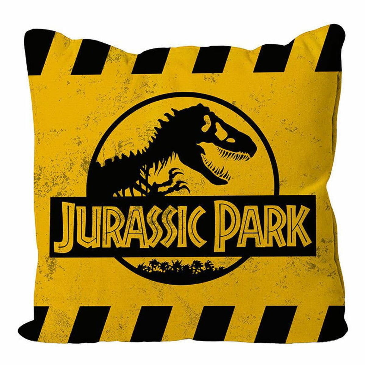 polštář Jurassic Park - Yellow Logo