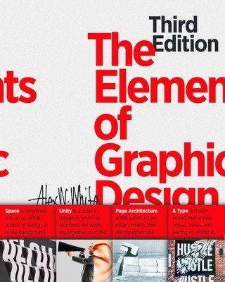 The Elements of Graphic Design: Space, Unity, Page Architecture, and Type (White Alex W.)(Paperback)