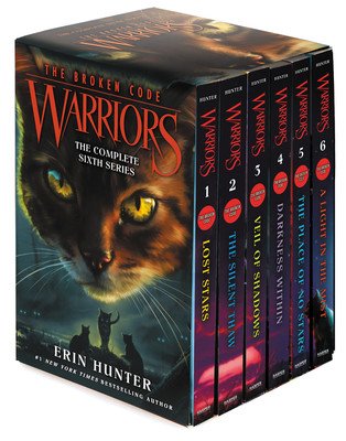 Warriors: The Broken Code 6-Book Box Set (Hunter Erin)(Paperback)