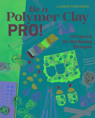 Be a Polymer Clay Pro!: 15 Projects & 20+ Skill-Building Techniques (Tomlinson Lauren)(Paperback)