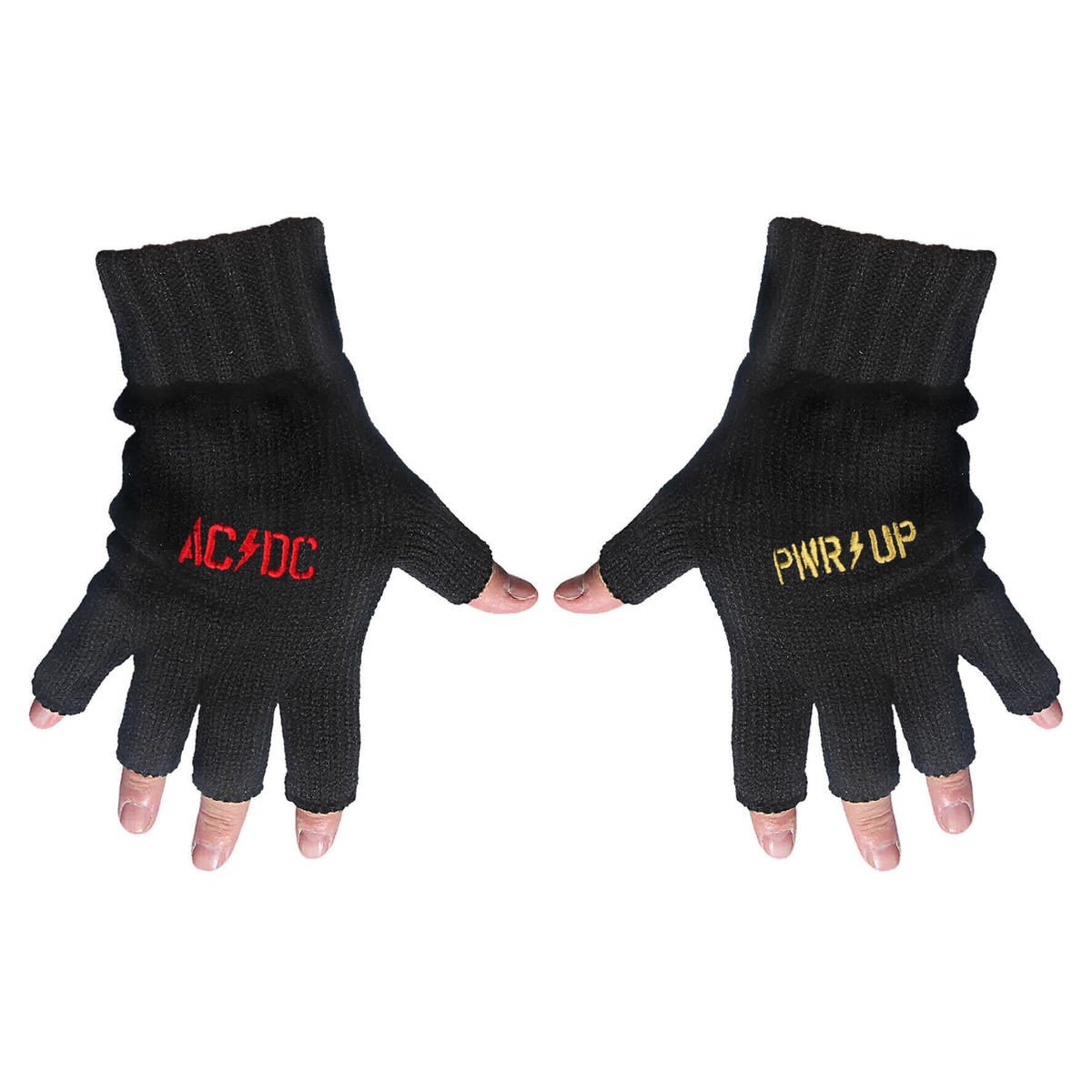 rukavice bezprsté AC/DC - POWER UP - Logo - RAZAMATAZ