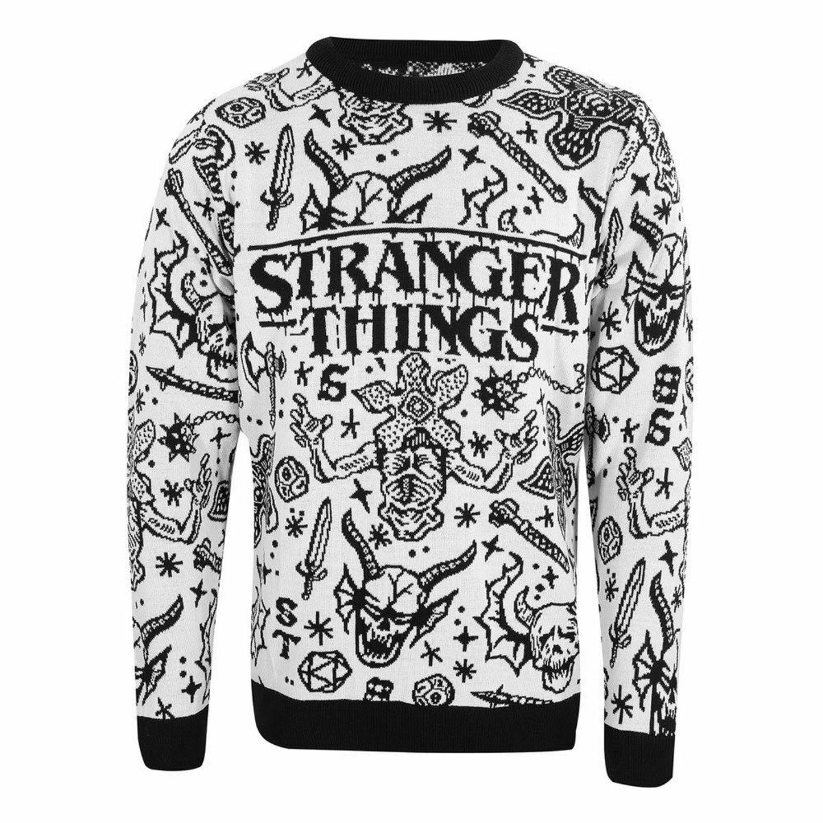 svetr pánské Stranger things - Christmas Jumper Collage - NNM - KT-STTG-001 S