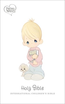 Icb, Precious Moments Bible, Leathersoft, Blue: International Children's Bible (Thomas Nelson)(Imitation Leather)