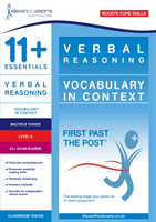 11+ Essentials Verbal Reasoning: Vocabulary in Context Level 4(Paperback / softback)