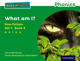Read Write Inc. Phonics: Green Set 1 Non-fiction 4 What Am I? (Munton Gill)(Paperback / softback)