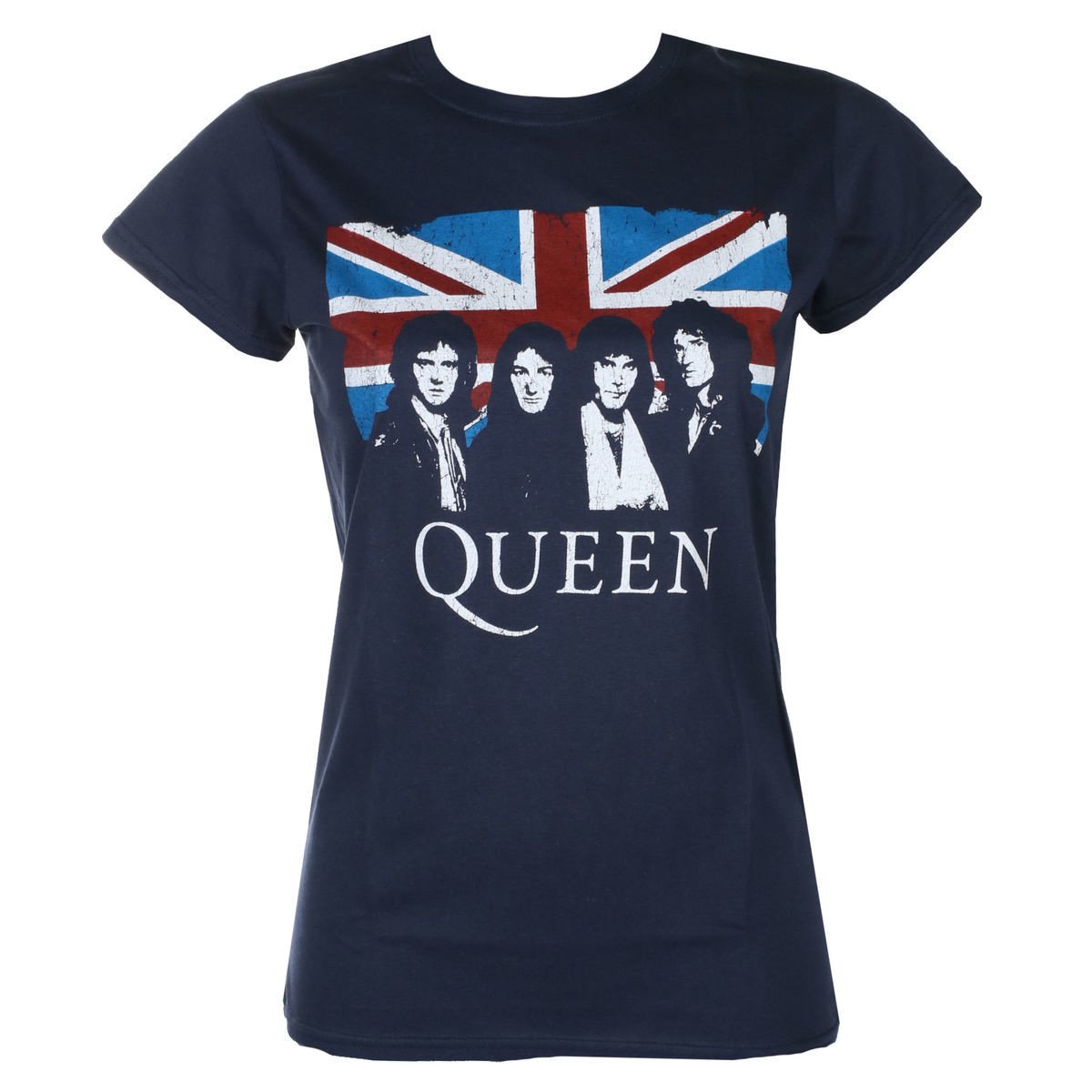 Tričko metal Queen - Vintage Union Jack - ROCK OFF - QUTS12LN XXL