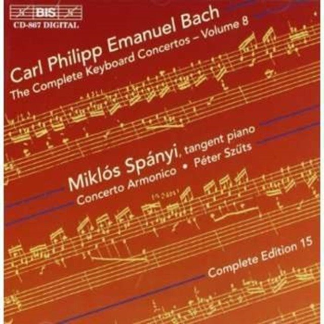 Keyboard Concertos Vol. 8 (Szuts, Concerto Armonico, Spanyi) (CD / Album)