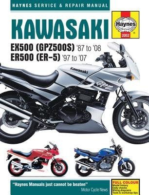 Kawasaki EX500 (GPZ500S) & ER500 (ER-5) (87 - 05) (Haynes Publishing)(Paperback / softback)