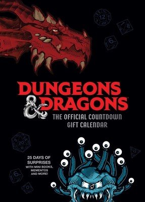 Dungeons & Dragons: The Official Countdown Gift Calendar: 25 Days of Mini Books, Mementos, and More! (Insight Editions)(Pevná vazba)