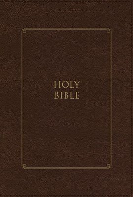 Kjv, Thompson Chain-Reference Bible, Large Print, Leathersoft, Brown, Red Letter, Comfort Print (Thompson Frank Charles)(Imitation Leather)