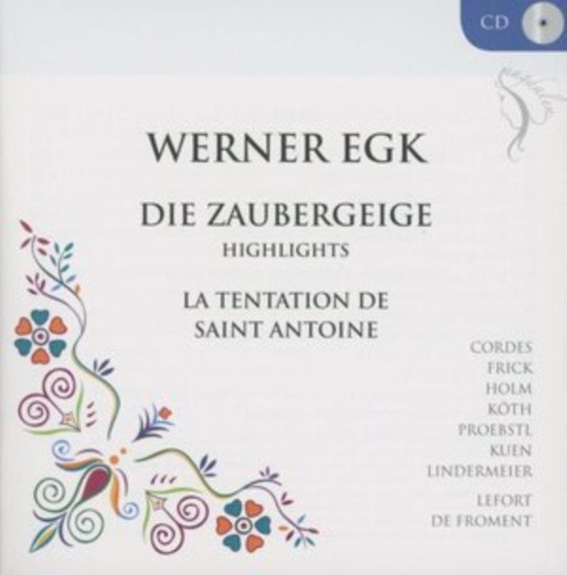 Werner Egk: Die Zaubergeige Highlights/... (CD / Album)