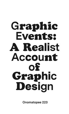 Graphic Events: A Realist Account of Graphic Design (Dyer James)(Paperback)