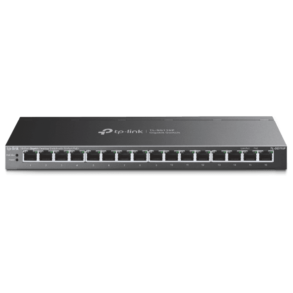 TP-Link TL-SG116P 16xGb POE+ desktop switch