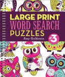 Large Print Word Search Puzzles 3, 3 (Goldstein Amy)(Paperback)