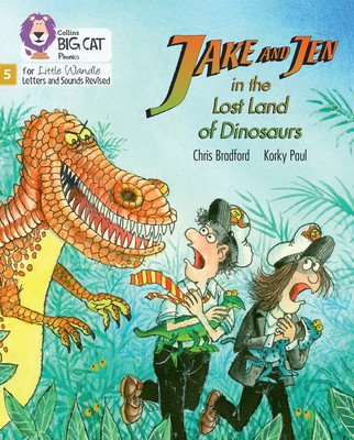 Jake and Jen in the Lost Land of Dinosaurs - Phase 5 Set 4 Stretch and Challenge (Bradford Chris)(Paperback / softback)