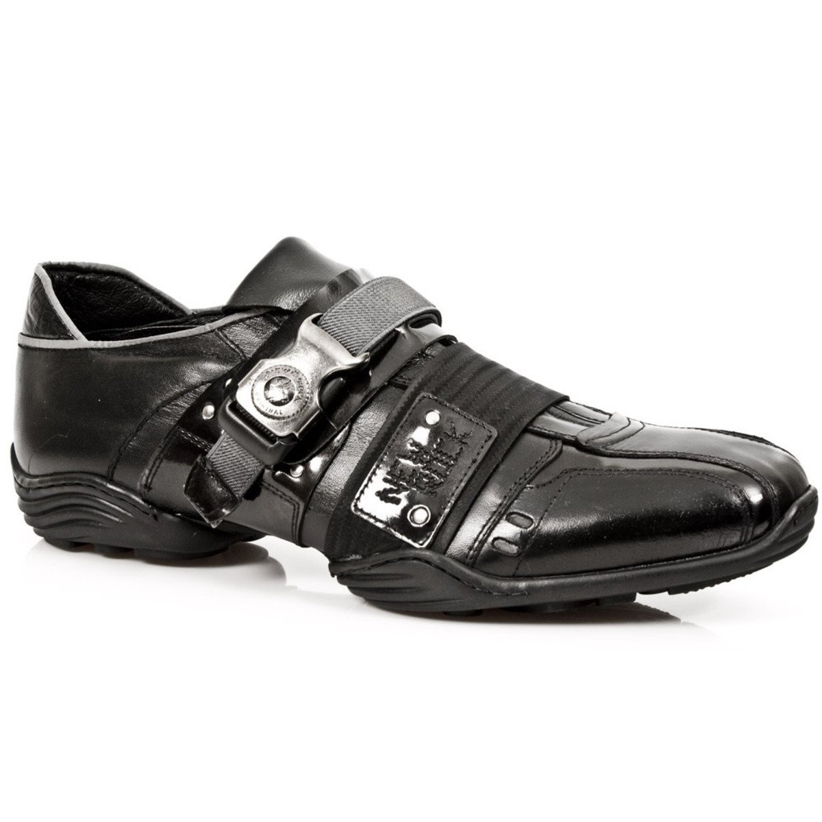 boty kožené dámské - CHAROL STUCO ACERO - NEW ROCK - M.8147-S1 39