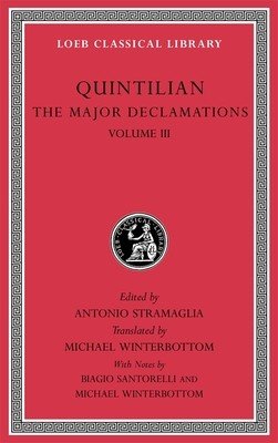 The Major Declamations, Volume III (Quintilian)(Pevná vazba)