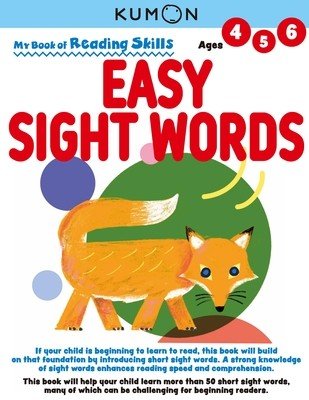 My Book of Reading Skills: Easy Sight Words (Kumon Publishing)(Paperback)