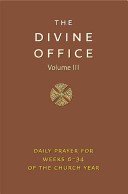 Divine Office Volume 3(Leather / fine binding)