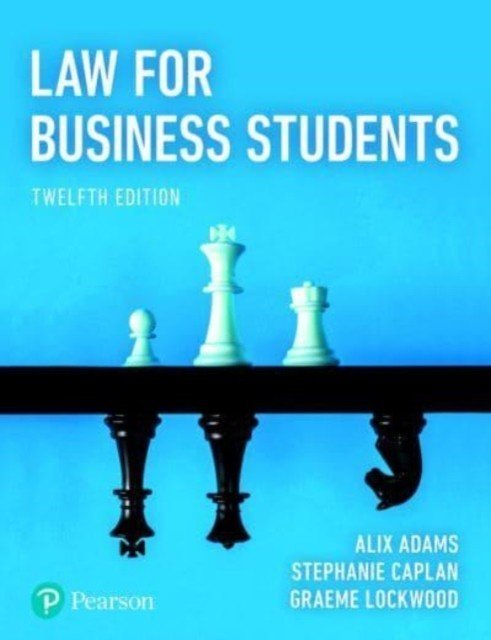 Law for Business Students (Adams Alix)(Paperback / softback)