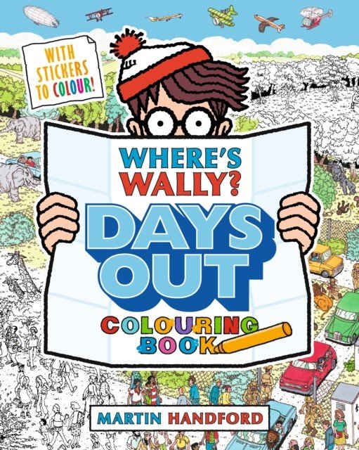 Where's Wally? Days Out: Colouring Book (Handford Martin)(Paperback / softback)
