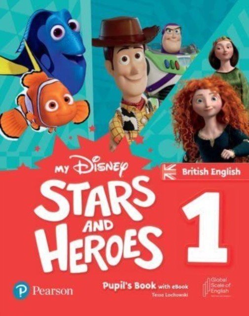 My Disney Stars and Heroes British Edition Level 1 Pupil's Book with eBook and Digital Activities (Davies Amanda)(Mixed media product)