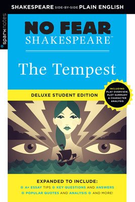 Tempest: No Fear Shakespeare Deluxe Student Edition, 9 (Sparknotes)(Paperback)