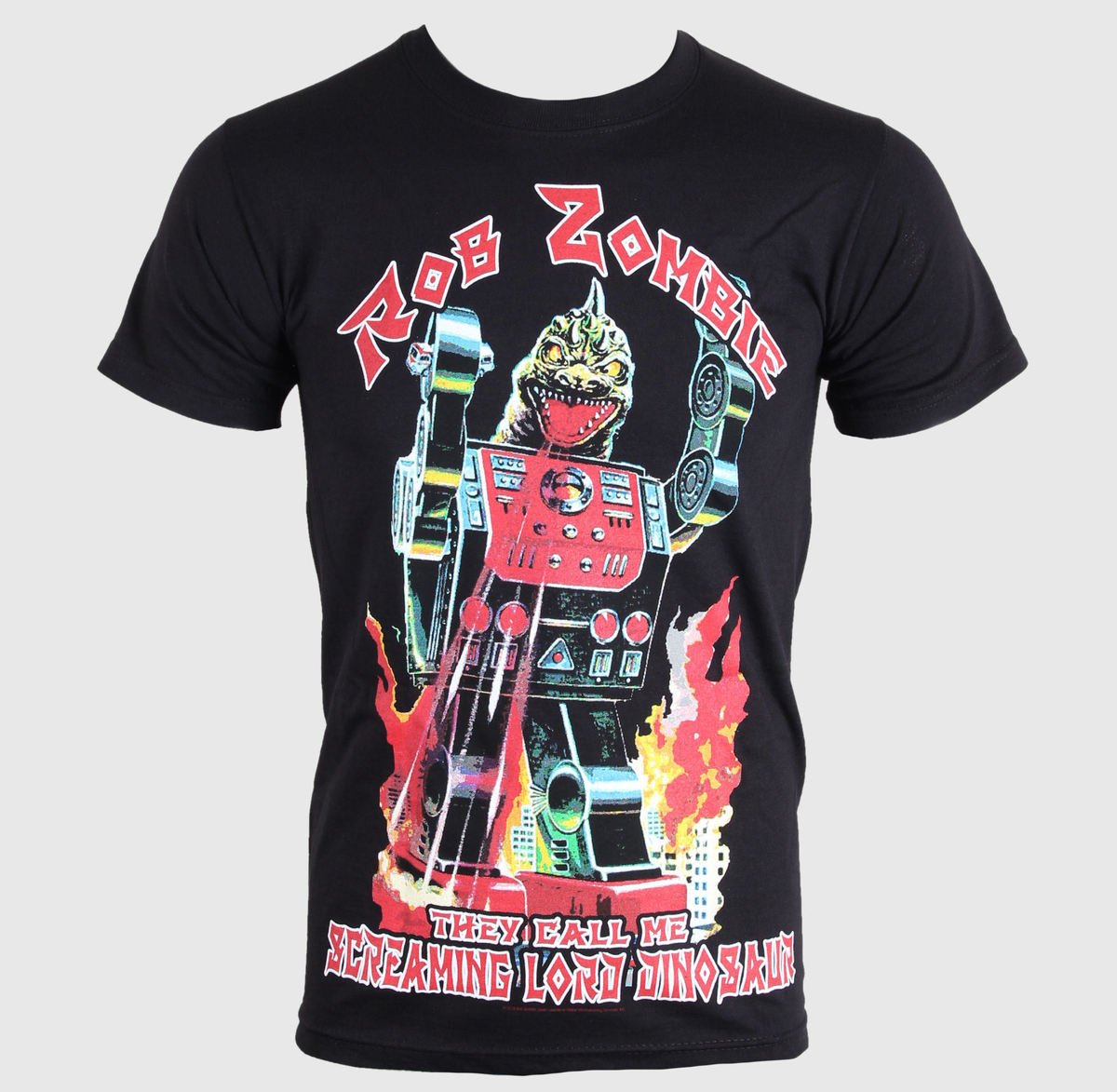 Tričko metal Rob Zombie - Lord Dinosaur - ROCK OFF - RZTEE03MB S