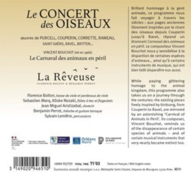 La Rveuse: Le Concert Des Oiseaux... (CD / Album)