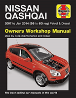 Nissan Qashqai ('07 to Jan '14) 56 to 63(Paperback / softback)