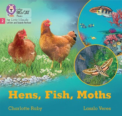 Hens, Fish, Moths - Phase 2 Set 5 Blending Practice (Raby Charlotte)(Paperback / softback)
