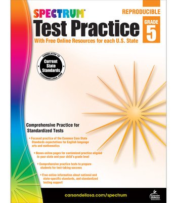 Spectrum Test Practice, Grade 5 (Spectrum)(Paperback)