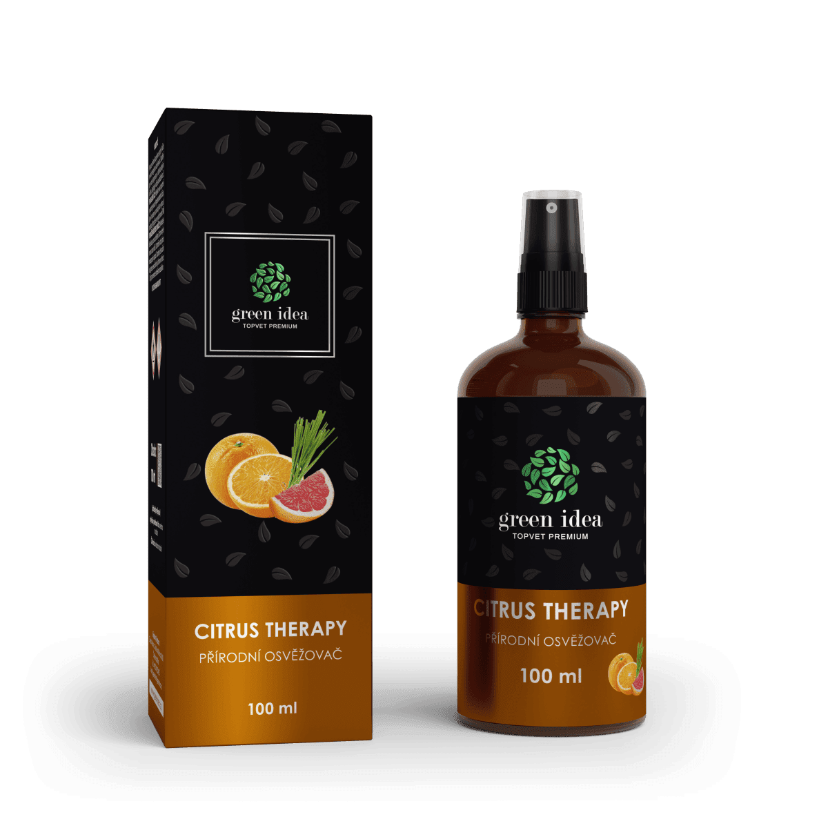 GREEN IDEA CITRUS THERAPY - přírodní osvěžovač vzduchu 100 ml