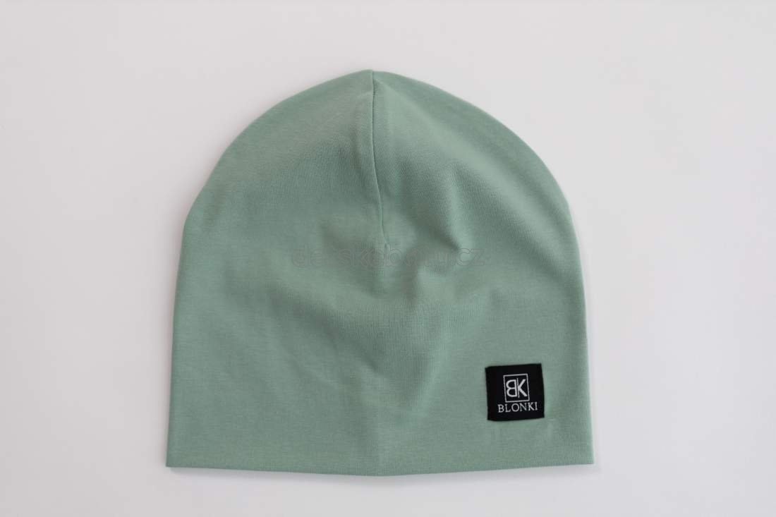 Tenká čepice Blonki mátová Velikost: 45-47