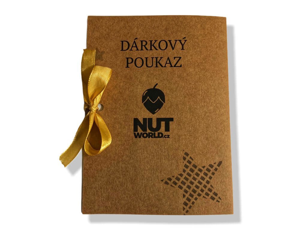 Nutworld.cz Dárkový poukaz Hodnota: 1000 Kč