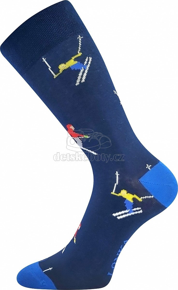 Dětské ponožky LONKA Woodoo lyžaři vzor 14 Velikost: 43-46