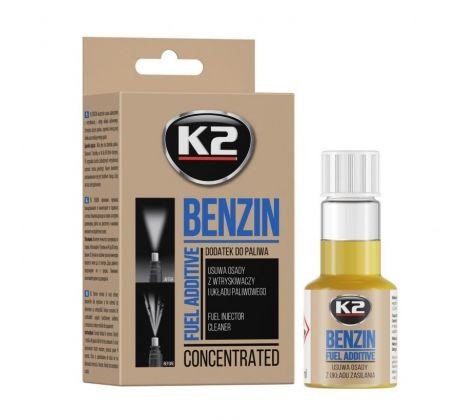 K2 BENZIN - čištění trysek 50ml