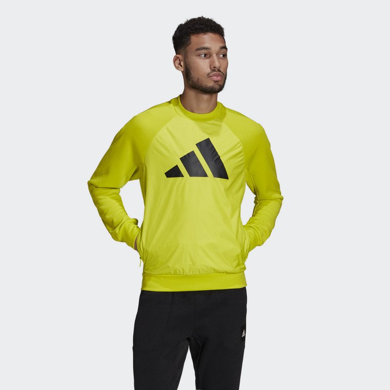 adidas Performance M FI TT Q1 Pánská mikina US S GL5674