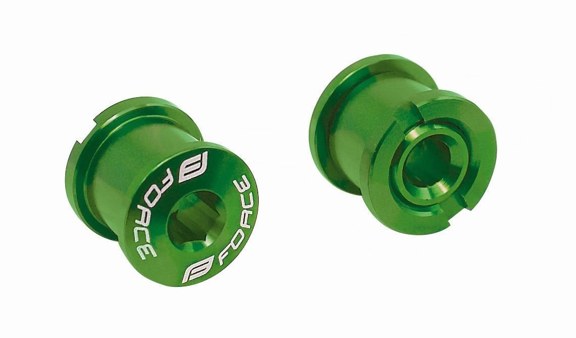 Šrouby+matice FORCE na převodníky sada 5ks, zelené