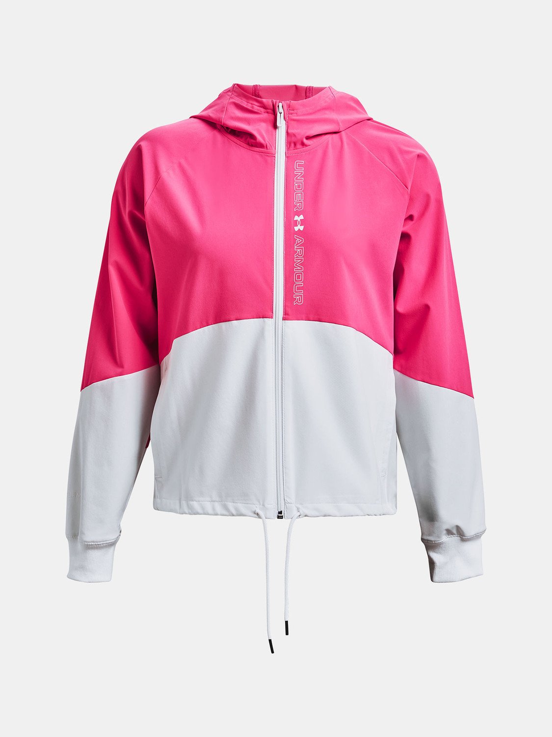 Under Armour Woven FZ Jacket Dámská bunda US S 1369889-695