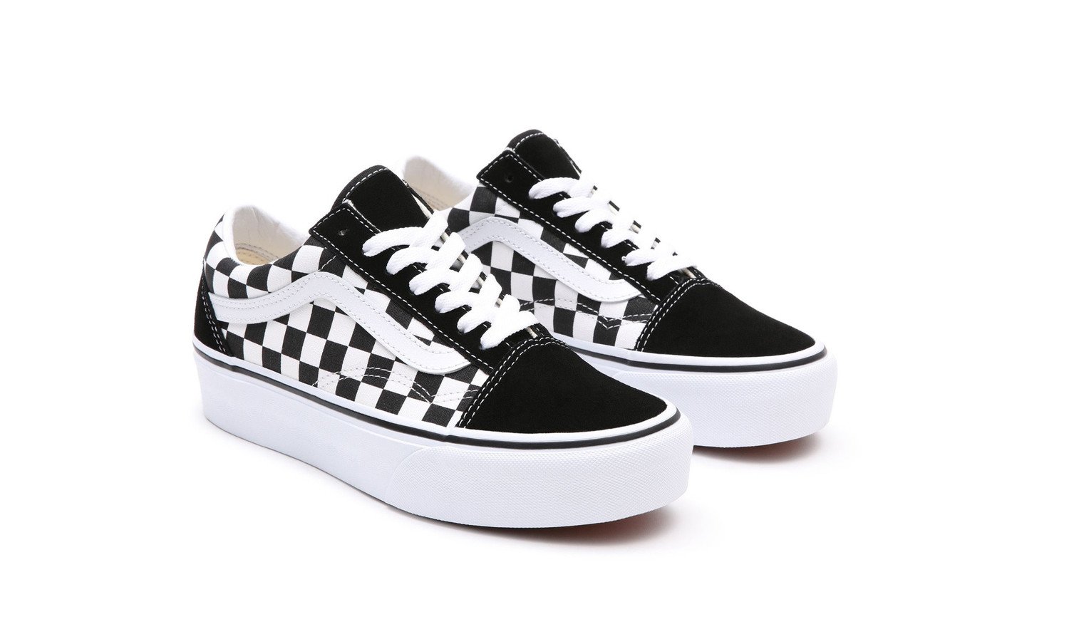 Vans Old Skool Platform Checkerboard Dámské boty EU 37 VN0A3B3UHRK1