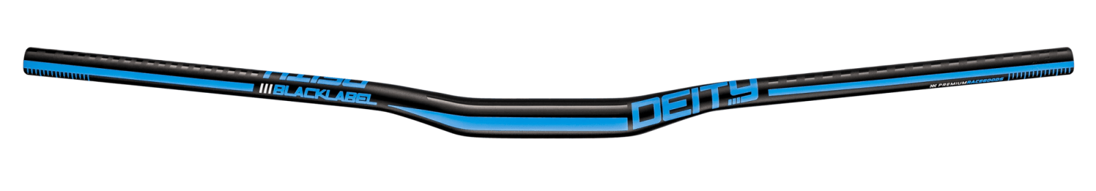 Řidítka DEITY Blacklabel - černo / modré Varianta: Stoupání: 15 mm